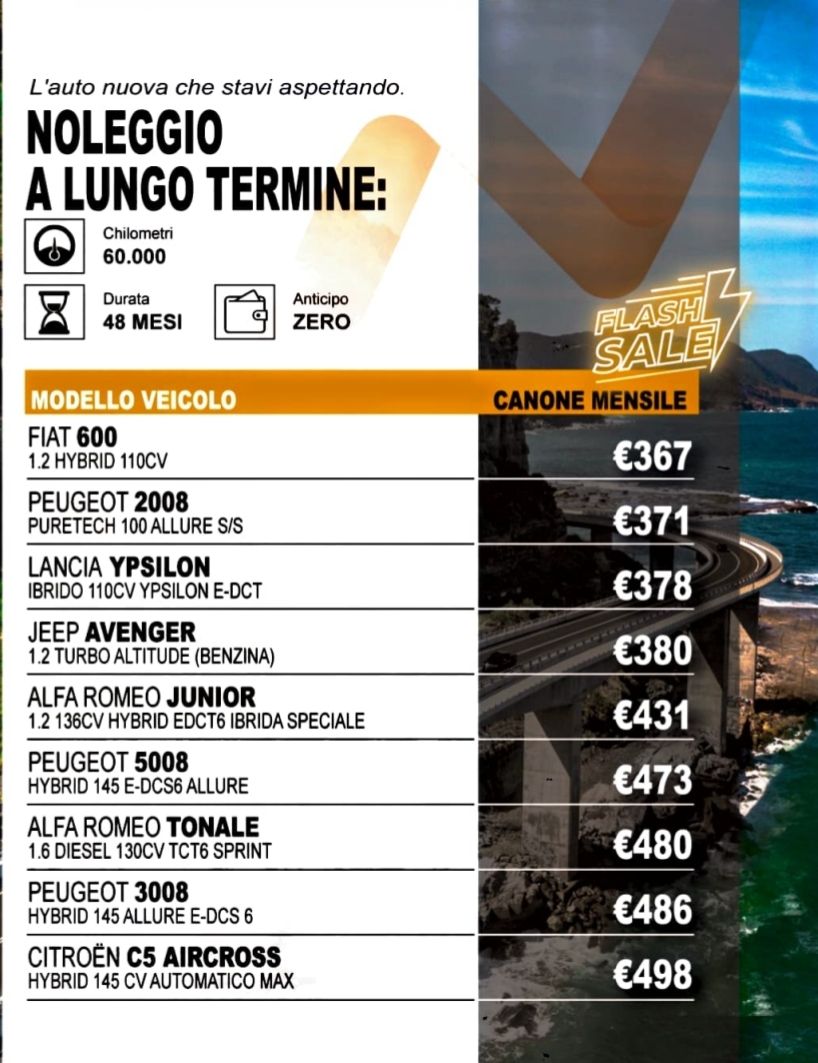 PROMO NOLEGGIO MARZO26
