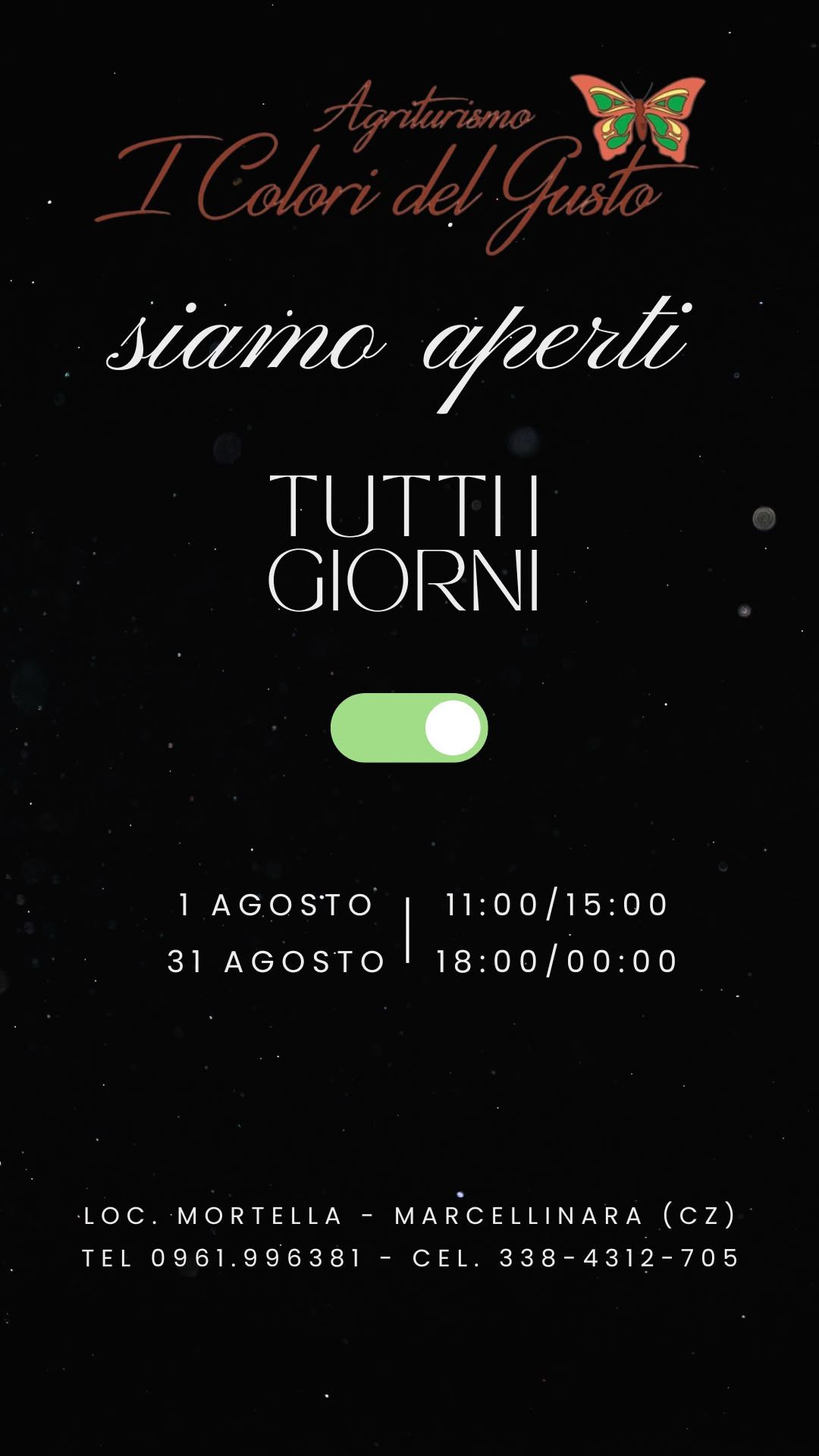 aperti agosto