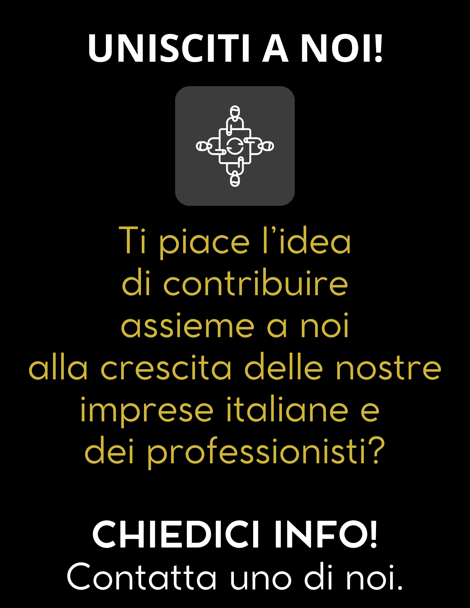 Unisciti a noi