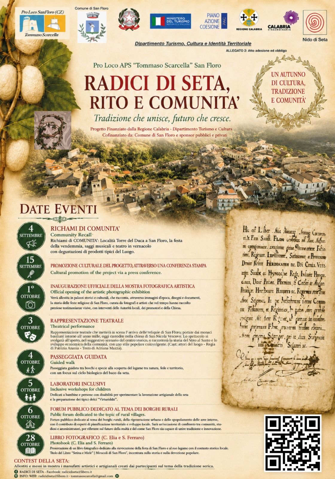 radici di seta