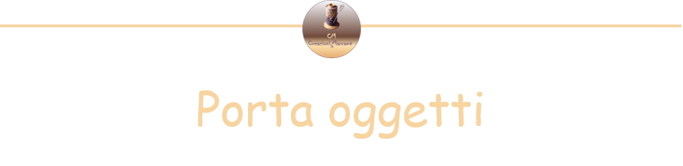 portaoggetti e divisore