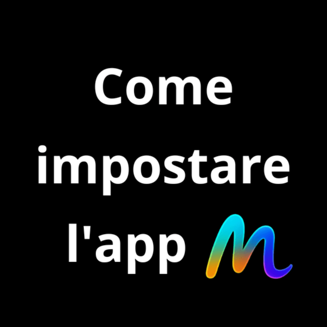 Come impostare l'app
