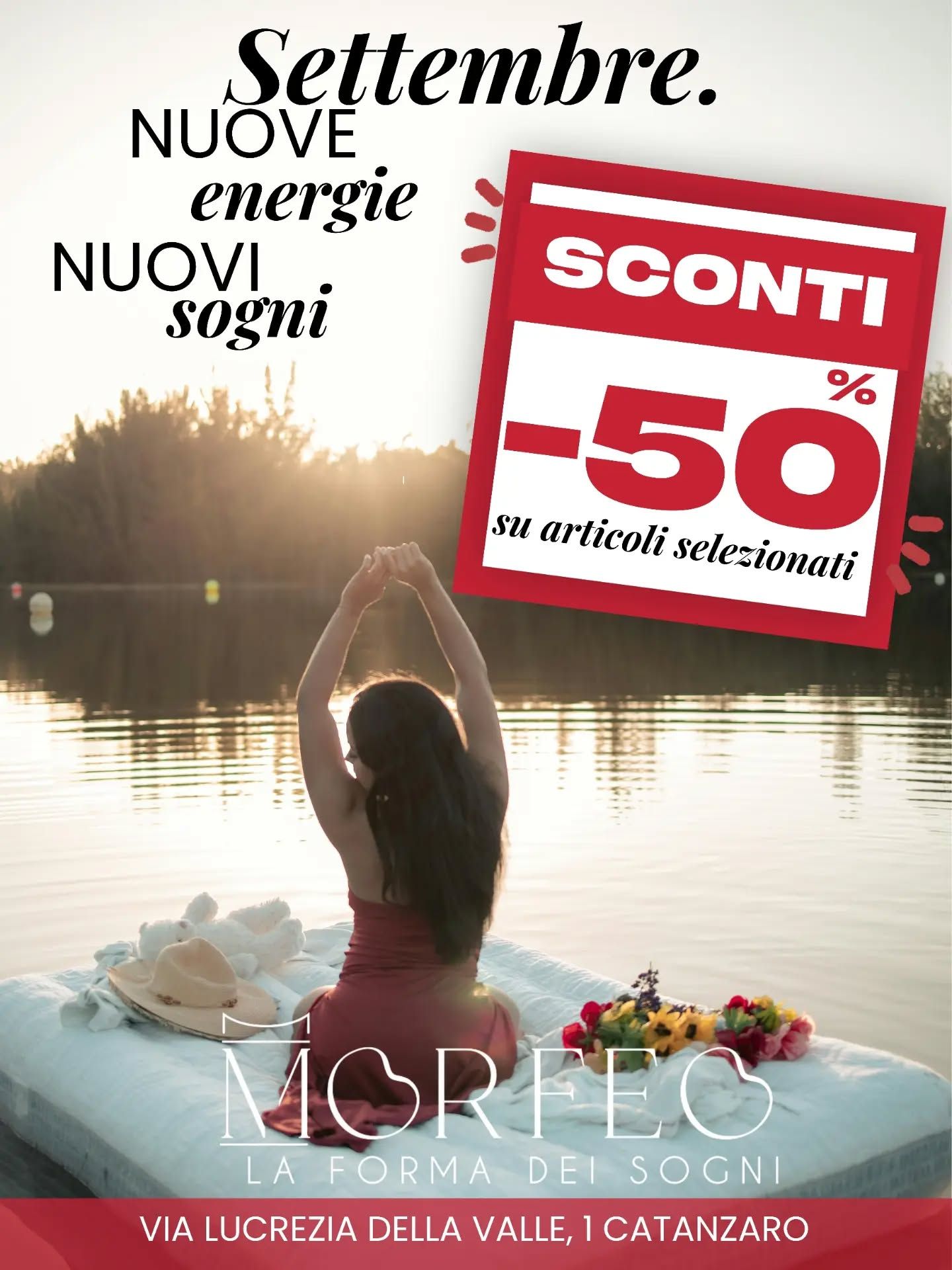 sconti morfeo settembre